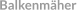Balkenmäher