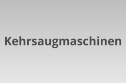 Kehrsaugmaschinen