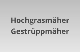 HochgrasmäherGestrüppmäher